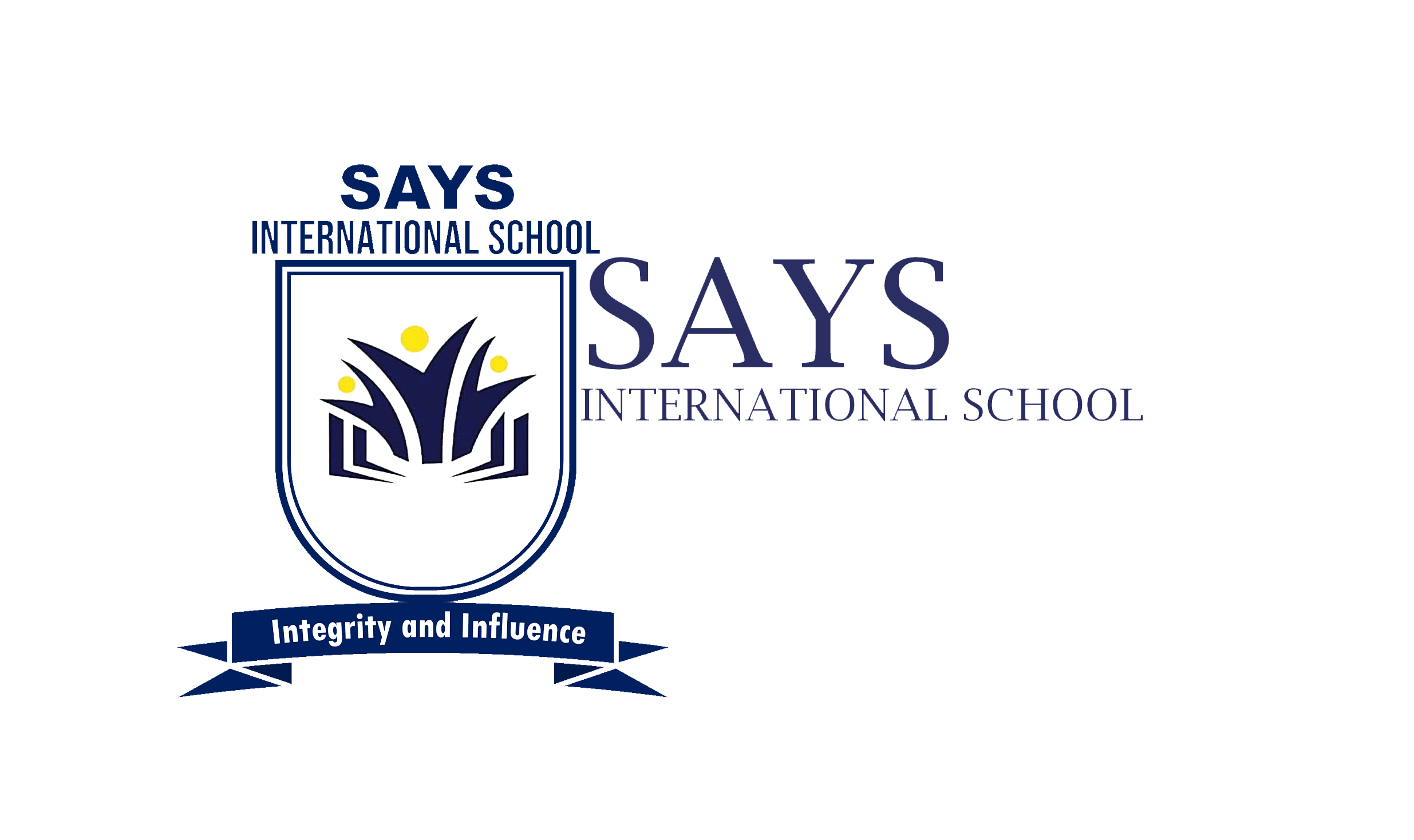 Says International School Crest